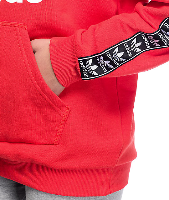 sudadera roja con capucha adidas sudadera roja con capucha adidas