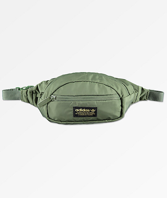 green adidas fanny pack