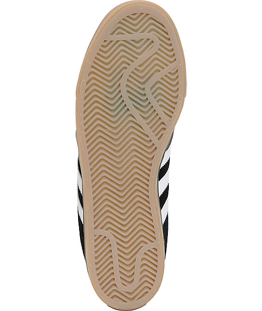 adidas Seeley Black & Gum Suede Shoes | Zumiez