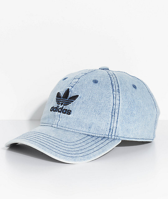 adidas originals precurved washed strapback hat