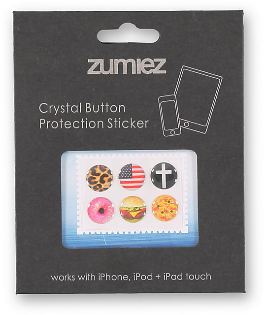 iPhone Button Stickers 6 Pack