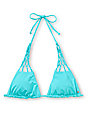 Billabong Sammy Teal Triangle Bikini Top Zumiez