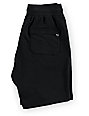 black polo sweat shorts