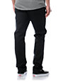 black skinny work pants