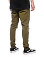 olive twill pants