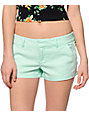 mint chino shorts