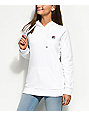 white fila hoodie