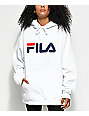 white fila hoodie