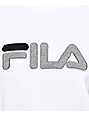 fila vintage roll neck white