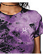 huf purple t shirt