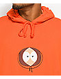 orange huf hoodie