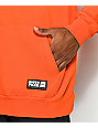 orange huf hoodie