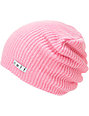 neff hot pink beanie