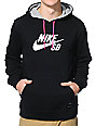 black nike foundation hoodie