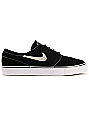 nike sb zoom stefan janoski suede trainers in black