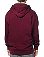 Obey Collegiate Burgundy Pullover Hoodie | Zumiez