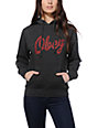 Obey Dewallen Burgundy Script Hoodie | Zumiez