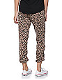 cheetah print sweatpants