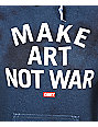 obey make art not war sweatshirt