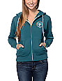 Teal obey hoodie Clearance