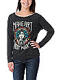 obey make art not war sweatshirt