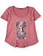 burgundy sleep shirt