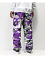 violet cargo pants