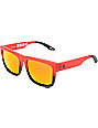 red fade sunglasses