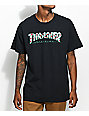 thrasher shirt with roses