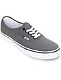 vans authentic pewter black