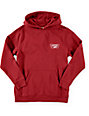 Vans Boys Full Patched Burgundy Pullover Hoodie | Zumiez