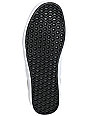 vans grey leather slip on