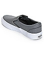 gray leather slip on vans