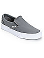 vans classic slip on black pewter