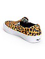 vans slip on skate shoes leopard