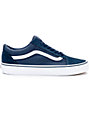 tenis vans azul cano alto