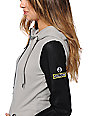 Volcom Squadron Grey Zip Up Tech Fleece Jacket | Zumiez