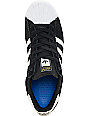 adidas superstar vulc adv black & white shoes