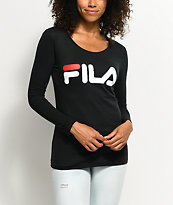 black fila t shirt women's