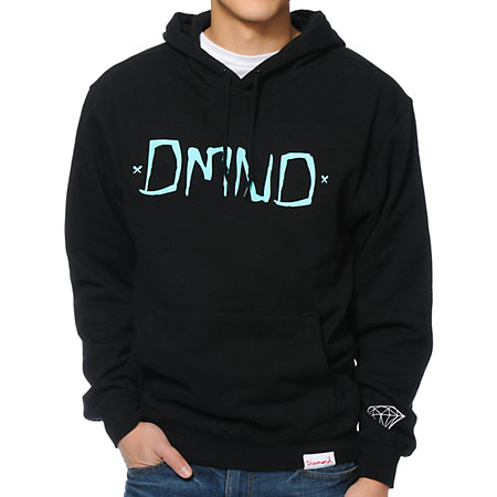 gt; Hoodies and Sweatshirts > Diamond Supply Co. Chalk Hoodie - Black