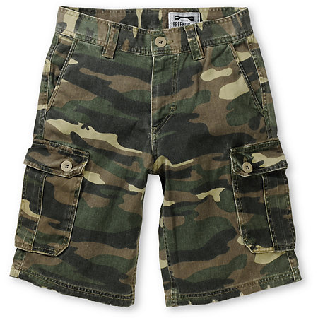 camo shorts zumiez cargo boys