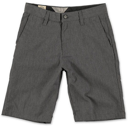 charcoal chino shorts