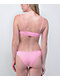 Damsel Bon Super Rib Pink Cheeky Bikini Bottom