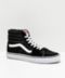 Vans Sk8 Hi  in Black, White