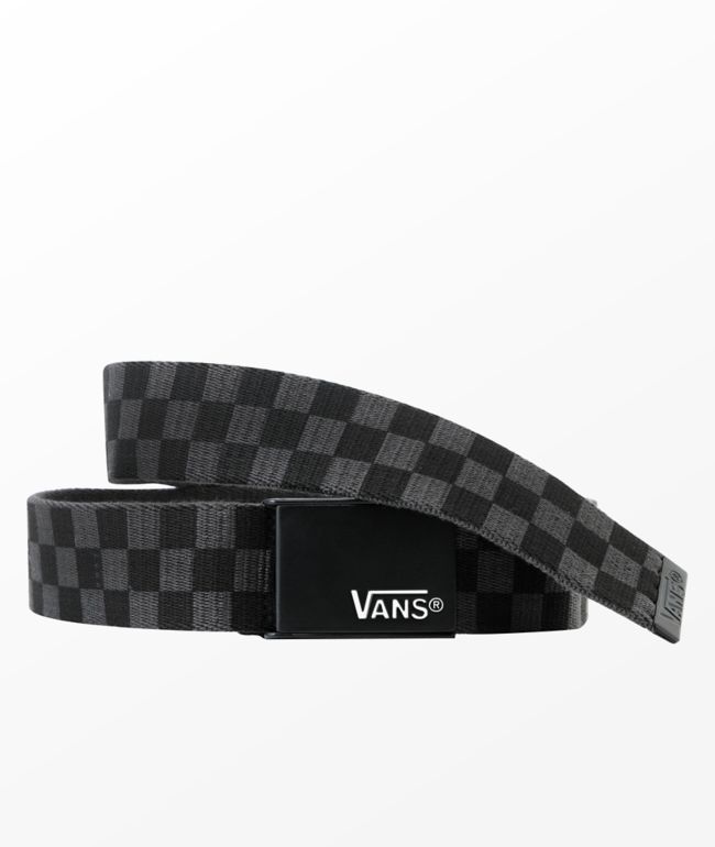 Black and White Checkered Belt - Spencer's