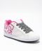 DC Court Graffik  in White, Pink, Black