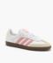 adidas Samba OG in White, Pink