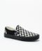 Vans Slip on in Black, Checker