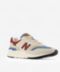 New Balance 997H in White, Red