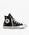 Converse Chuck Taylor All Star High Top Shoes in Black, Flower